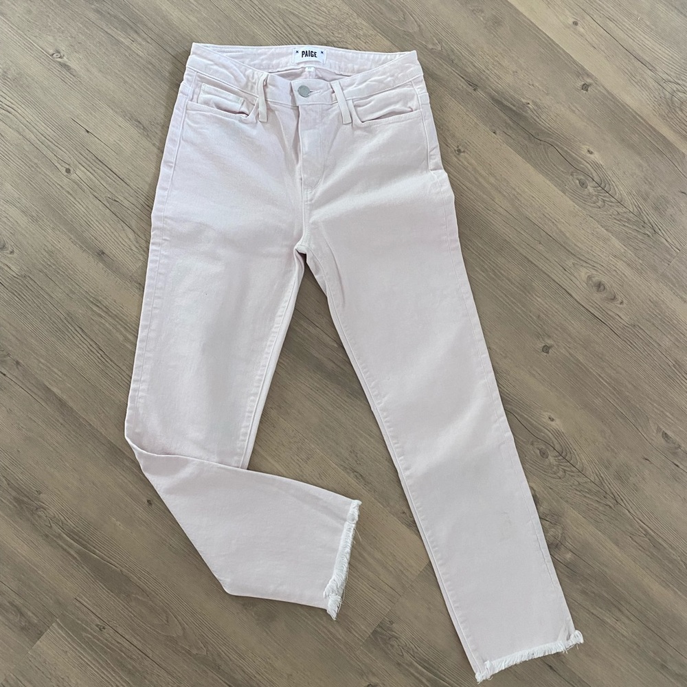 PAIGE Denim Jeans *see staining* size 27